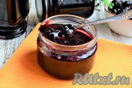 Желейное варенье из чёрной смородины на зиму