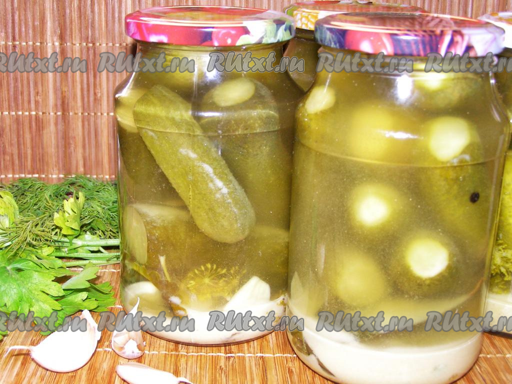 Огурцы с сухой горчицей