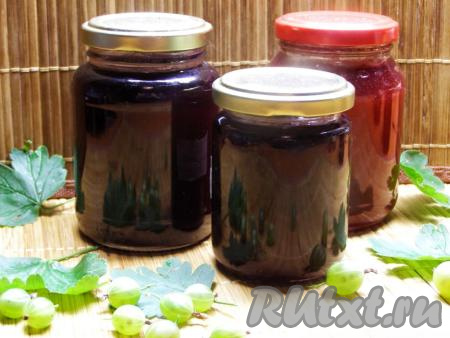 Джем из крыжовника без косточек на зиму