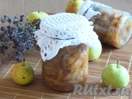Рецепт варенья из груш дольками на зиму