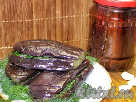 Баклажаны, маринованные по-грузински на зиму