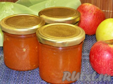 Яблочный конфитюр в домашних условиях
