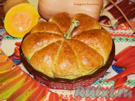 Хлеб с тыквой в духовке