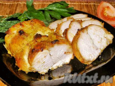 Пастрома из куриного филе в духовке