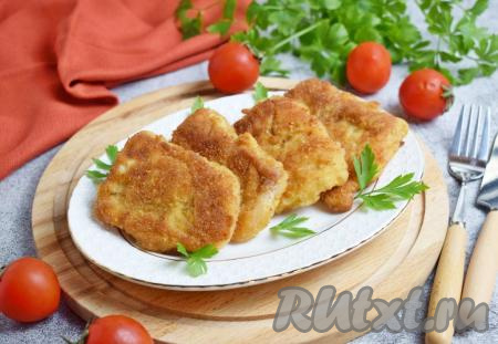 Филе пангасиуса в кляре на сковороде 