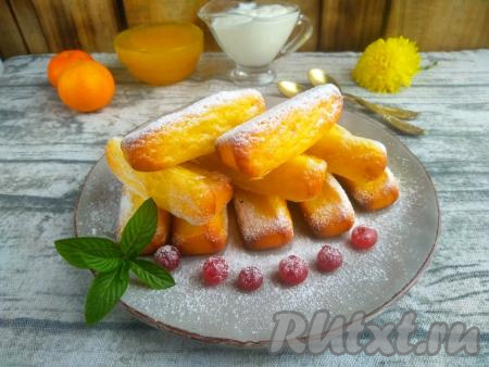 Сырники в силиконовой форме в духовке