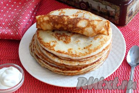 Мордовские блины на манке