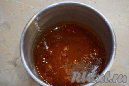 Постепенно весь сахар станет карамелью.