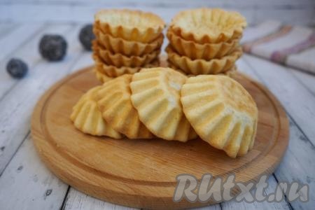 Рецепт тарталеток из песочного теста