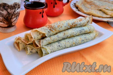 Маковые блинчики
