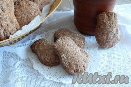 Печенье из шоколадного масла