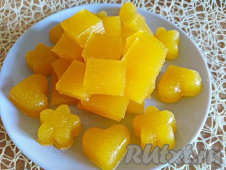 Апельсиновый мармелад с агар-агаром 