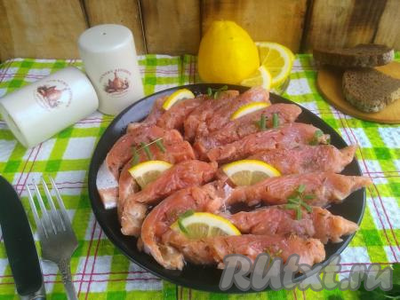 Засолка горбуши с коньяком