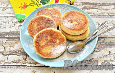 Сырники из творога с кукурузной мукой