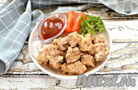 Шашлык из свинины в банке в духовке