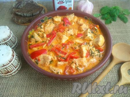 Паприкаш из курицы