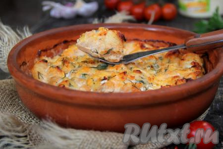 Куриное филе в кефире в духовке