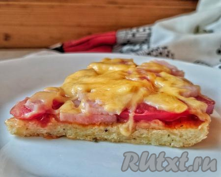 Картофельная пицца на сковороде
