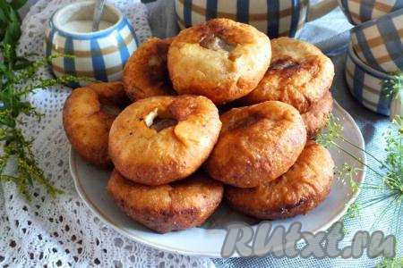 Беляши на творожном тесте