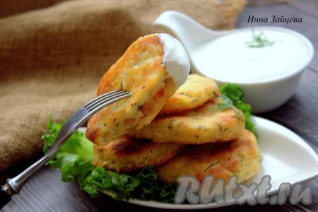 Картофельные лепёшки в духовке