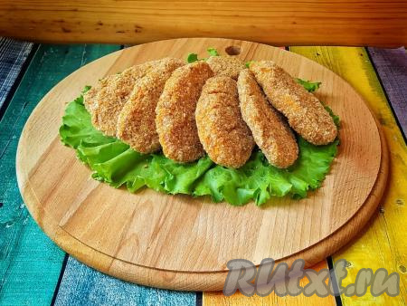 Морковные котлеты с манкой в духовке