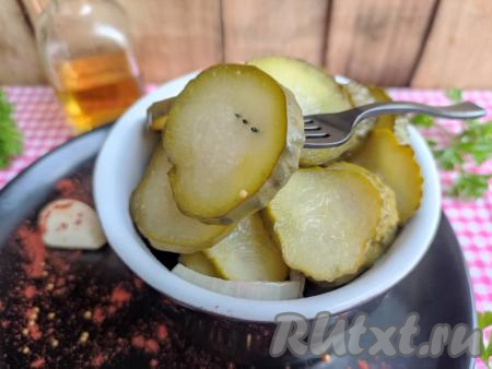 Маринованные огурцы в микроволновке