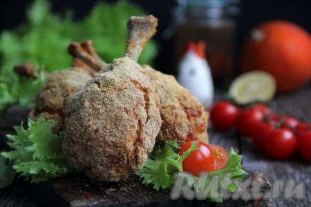 Котлеты на косточке из куриных ножек
