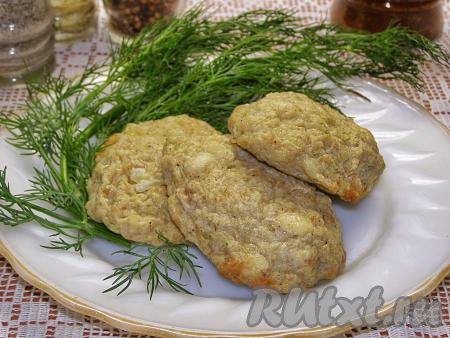 Куриные котлеты в микроволновке