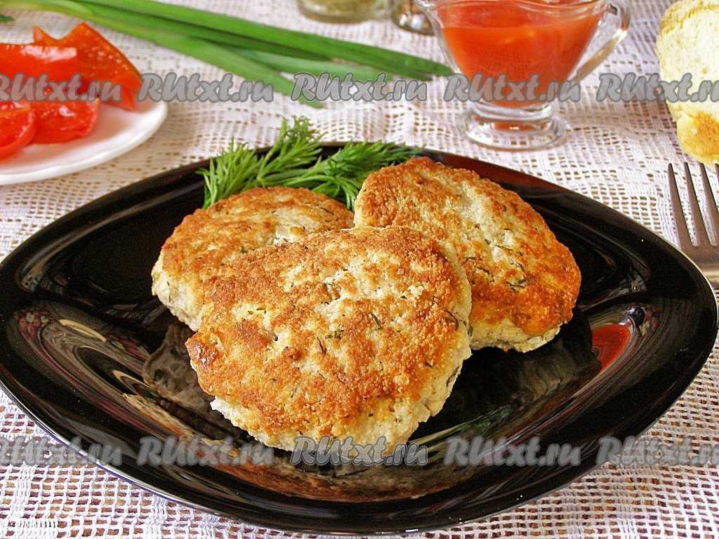 Сочные мясные котлеты с овощами