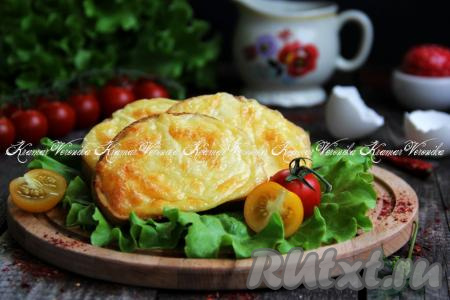 Гренки с сыром из батона в духовке