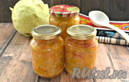 Щи с капустой в банках на зиму 