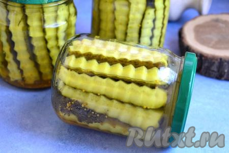 Огурцы, маринованные с куркумой на зиму