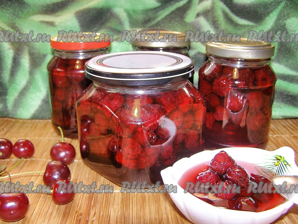 Шоколадно-вишневое варенье