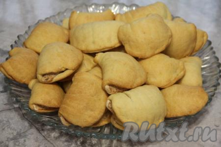 Печенье "Ракушки" с безе и орехами