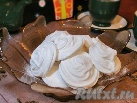Зефир из сахара и желатина