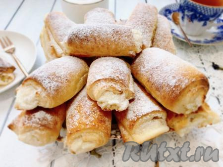 Булочки из творога без дрожжей