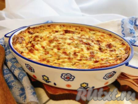 Пирог из лаваша с сыром и творогом