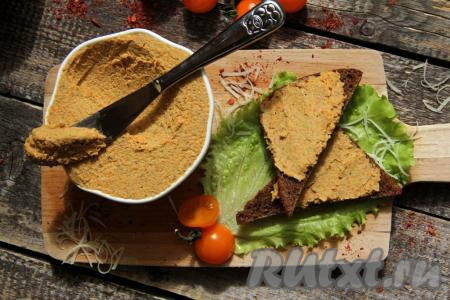 Паштет из куриных сердечек в домашних условиях