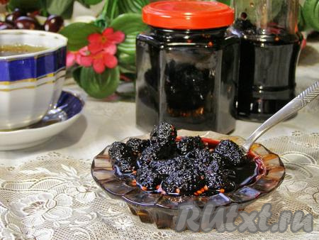 Варенье из шелковицы с лимоном