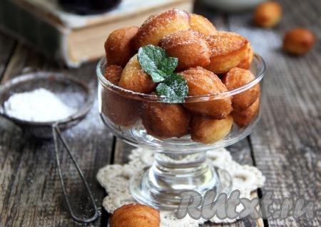 Пончики из сгущёнки, жареные в масле