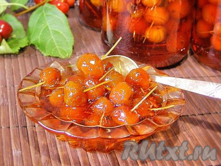 Варенье из райских яблок с хвостиками