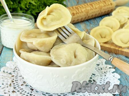 Пельмени с минтаем