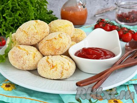 Картофельные котлеты в аэрогриле