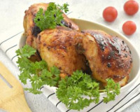 Куриные бёдра с хрустящей корочкой в духовке