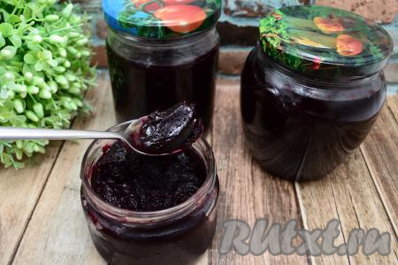 Желе из чёрной смородины на зиму