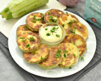Кабачки, жареные в рисовой муке
