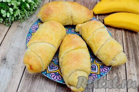 Вот какие аппетитные булочки получились.