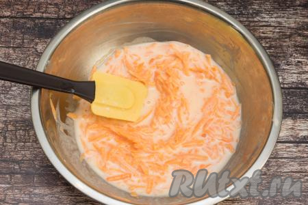 Перемешать получившуюся массу до однородности.