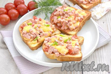 Пицца, приготволенная на тостовом хлебе в аэрогриле, получается аппетитной и очень вкусной. Уверена, сочетание хрустящей основы и сочной колбасно-сырной начинки многим придётся по вкусу!