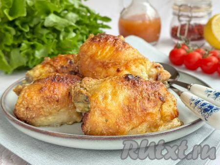 Куриные бёдра в майонезе в аэрогриле